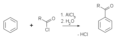 Friedel-Crafts Acylation with acyl chloride